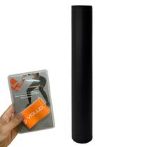 Kit Rolo Massagem Liberação Miofascial 90cm DF1063 Preto + Mini Band Média