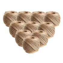 Kit Rolo Sisal 90M Rami Premium 2mm - barbante corda rustica sisal