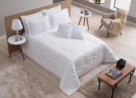 Kit Romance queen 7 peças branco Kit Romance queen 7 peças branco