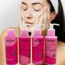 Kit Rosa Mosqueta Rhenuks Skincare Completo para Pele Seca 4 Itens Kit Rosa Mosqueta Rhenuks Skincare Completo para Pele Seca 4 Itens