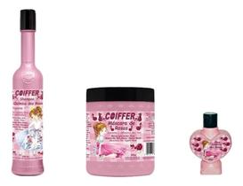 Kit Rosas Coiffer Pós Quimíca 3 unidades