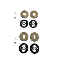 Kit Roseta Avulsa Fechadura Imab Interna Antique Ouro Velho Kit Roseta Avulsa Fechadura Imab Interna Antique Ouro Velho