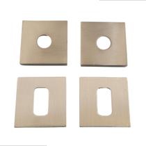 Kit Roseta Avulsa Fechadura Pado Externa Escovada Sm Rq2 Zm Kit Roseta Avulsa Fechadura Pado Externa Escovada Sm Rq2 Zm