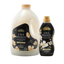 Kit Rotina Coala Laundry Chá Branco Lava-Roupas Líquido 3L + Amaciante Concentrado 1L Kit Rotina Coala Laundry Chá Branco Lava-Roupas Líquido 3L + Amaciante Concentrado 1L