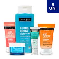 Kit Rotina de Skincare Completa Neutreigena Kit Rotina de Skincare Completa Neutreigena