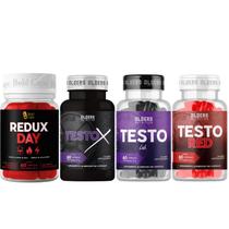 Kit Rotina Fitness Redux Day Termogenico e Linha Testo