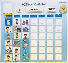 Kit rotina semanal + kit 50 peças masculino ou feminino Kit rotina semanal + kit 50 peças masculino ou feminino