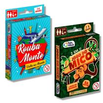 Kit Rouba monte + jogo do mico 2 em 1 Pais e Filhos Kit Rouba monte + jogo do mico 2 em 1 Pais e Filhos