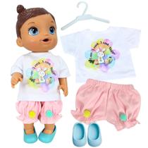 Kit roupa boneca para baby alive - conjunto páscoa - 4 pçs Kit roupa boneca para baby alive - conjunto páscoa - 4 pçs