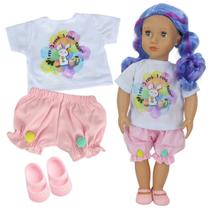 Kit roupa boneca para our generation - conjunto páscoa - casinha 4