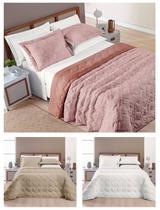 Kit Roupa Cama King Size Madelyn 300 Fios -