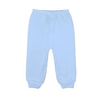 Kit Roupa de Bebê 5 Peças Calça Mijão Liso Malha Pé Aberto