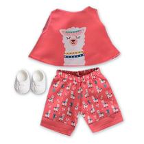 Roupa Boneca Baby Alive - Vestido Unicornio - Laço De Fita