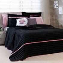 Kit Roupa de Cama Cobre Leito 5 Peças Queen Inove