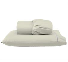 Kit Roupa de Cama Solteiro 2 Peças 400 Fios Toque de Cetim