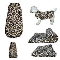 Kit Roupa E Manta Soft Para Cães - Onça E