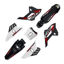 Kit Roupa Moto Biker 4ction C/ Adesivo Completo Honda Crf 230 2008 a 2021