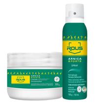 Kit Rous Arnica Sports 1 Creme 300g 1 Spray 150ml Dagua Natural Kit Rous Arnica Sports 1 Creme 300g 1 Spray 150ml Dagua Natural