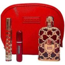 Kit Royal Orientica Amber Rouge Edp Spray De 80ml + Travel Size De 10 Ml + Bolsa + Porta Perfume Kit Royal Orientica Amber Rouge Edp Spray De 80ml + Travel Size De 10 Ml + Bolsa + Porta Perfume