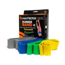 Kit Rubber Band Mini Faixa Elástica 4 tensões Prottector