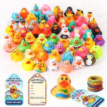 Kit Rubber Ducks ANGGIKO Cruise com 30 patos, 30 etiquetas e 30 pulseiras Kit Rubber Ducks ANGGIKO Cruise com 30 patos, 30 etiquetas e 30 pulseiras