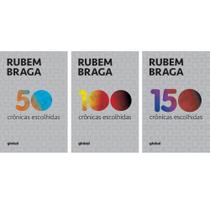 Kit Rubem Braga - 300 Crônicas Escolhidas (3 livros)