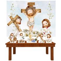 Kit Rubi Jesus Cristo Aquarela- IMPAKTO VISUAL Kit Rubi Jesus Cristo Aquarela- IMPAKTO VISUAL