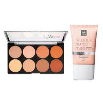 Kit Ruby Kisses- Primer HD Adeus Poros + Paleta de Contorno em Pó