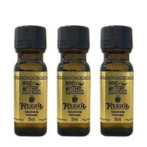 Kit Rugol Wind Mystery Óleo Almiscar Selvagem 5ml C/3