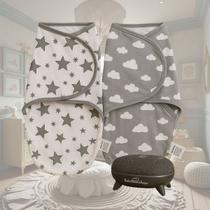 Kit Ruido Branco Sono E Cueiro Swaddle Casulo Para Bebê