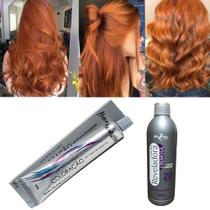 Kit Ruivo Cobre Intenso Nº8.44 e 1 Ox 20 Vol. Mairibel