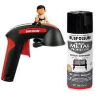 Kit rust-oleum metal protection + aplicador confort grip