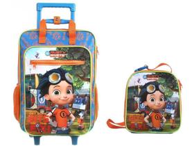 Kit Rusty Rivets Mochila De Rodinha + Lancheira Térmica