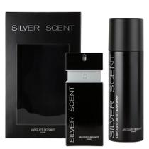 Kit S i l v e r S c e n t ( Perfume EDT 100ml + Body Spray 200ml ) Kit S i l v e r S c e n t ( Perfume EDT 100ml + Body Spray 200ml )