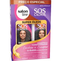 Kit S.O.S Cachos Salon Line (Super Óleos, Óleo de Coco e Óleo de Manga) Kit S.O.S Cachos Salon Line (Super Óleos, Óleo de Coco e Óleo de Manga)