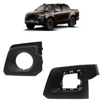 Kit S10 2021 2022 2023 Moldura Lateral Parachoque Dianteiro Preto Liso Furo Milha Moldura Grade do Milha Preto Texturizado Furo Milha Kit S10 2021 2022 2023 Moldura Lateral Parachoque Dianteiro Preto Liso Furo Milha Moldura Grade do Milha Preto Texturizado Furo Milha