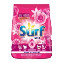 Kit Sabão em Pó Rosas e Flor de Lis 5 em 1 Surf 2 unidades com 800g Kit Sabão em Pó Rosas e Flor de Lis 5 em 1 Surf 2 unidades com 800g