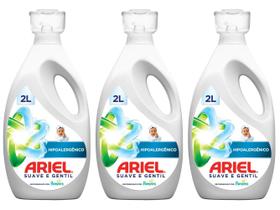 Kit Sabão Líquido Ariel Hipoalergênico