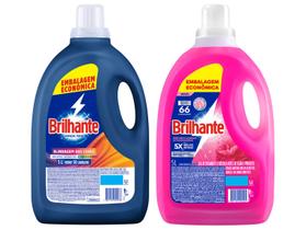 Kit Sabão Líquido Brilhante Perfume e Cuidado