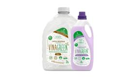 Kit Sabão Líquido Coco 3L + Amaciante Lavanda 2L Vinagreen Kit Sabão Líquido Coco 3L + Amaciante Lavanda 2L Vinagreen