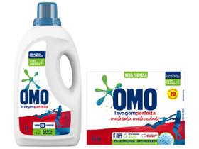 Kit Sabão Líquido Omo Lavagem Perfeita