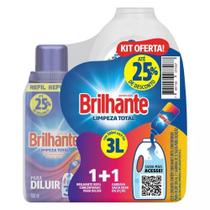 Kit Sabão Liquido para Diluir Brilhante 500ML + Garrafa