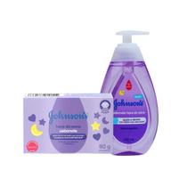 Kit Sabonete 400ml Hora do Sono Liquido e Barra Johnson's
