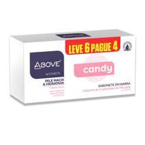 Kit Sabonete Barra Above Lv6Pg4 Candy