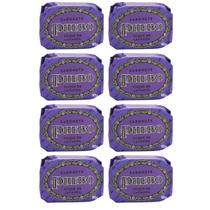 Kit Sabonete Barra de Glicerina Phebo Toque de Lavanda 90g 08 unidades