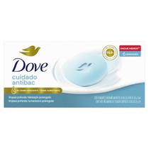 Kit Sabonete Barra Dove Cuida e Protege com 6 Unidades