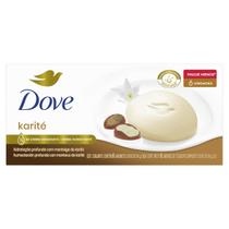Kit Sabonete Barra Dove Karite E Baunilha 90g Com 6 Unidades