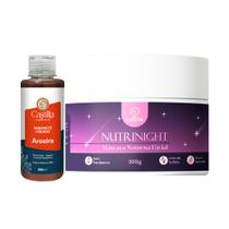 Kit Sabonete Castilla Aroeira 200mL + Máscara NutriNight Fio Cabana 300g Vegano e Natural