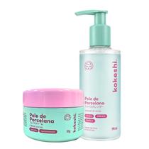 Kit Sabonete e Creme Hidratante Facial Pele de Porcelana Kokeshi o Milagre do Arroz Kit Sabonete e Creme Hidratante Facial Pele de Porcelana Kokeshi o Milagre do Arroz