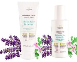 Kit Sabonete e Esfoliante Facial Hidratação e Detox - Wnf Linha Vegana